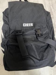 CHEER 黒 ナイロン リュック