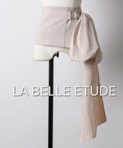 新品♥️LA BELLE ETUDE　bigリボンラップベルト　ベージュ　ザラ