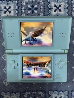 任天堂　DSライト　(アイスブルー) 充電器セット！