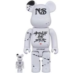 BE@RBRICK APPLEBUM Nas 100% 400% ベアブリック