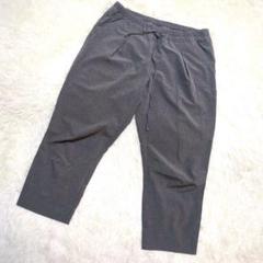 ダンスキン イージーパンツ(L)テーパード ストレッチ グレー シンプル 楽ちん