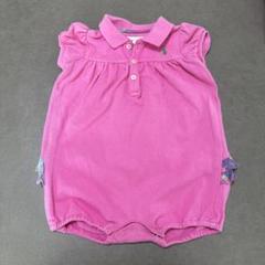 Ralph Lauren ピンク フリルロンパース 80㎝