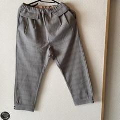 ズッパディズッカ 新品 チェック柄ウエストゴムパンツ 150