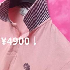 Mサイズ【期間限定♥】ジュンコシマダ　半袖ポロシャツ　¥4900↓