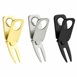 PATIKIL マグネット付きゴルフディボット修復ツール 3個セット 3 in 