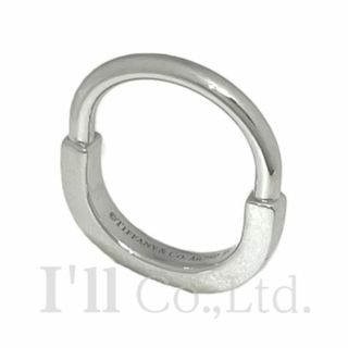 Tiffany&Co.　ティファニー　ロック　リング　72346920　750WG　＃18　ブランドジュエリー　アクセサリー　指輪　4号　Au750　K18WG　18金　ホワイトゴールド　パドロック　ピンキー【中古】【74777】