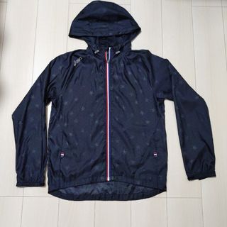 アシックス ナイロン ジップアップパーカー　Mサイズ