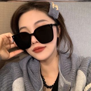 サングラス ブラック メガネ スクエア ヒップホップ フレーム ユニセックス 夏