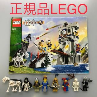 正規品 中古 LEGO レゴ キャッスル ミニフィグ　8個　おまけ付き　まとめ売り CP-373 お城シリーズ　武器　組み立て説明書　7079 361