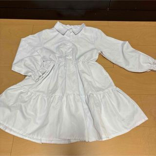 B296 SHEIN ワンピース　白