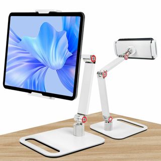 2024最新型安定で必ず揺れないタブレットスタンド スマホスタンド iPadスタ