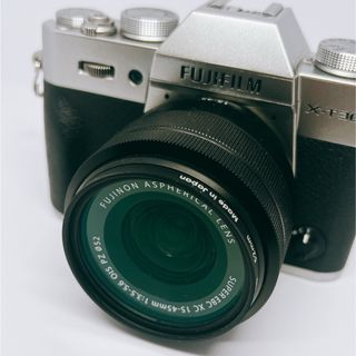 FUJIFILM ミラーレス一眼カメラ X-T30 レンズキット シルバー 