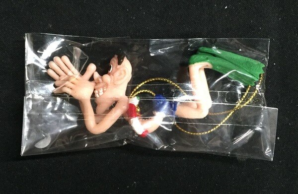 メーカー不明 死にかけ人形 水泳/青水着/浮輪とフィン