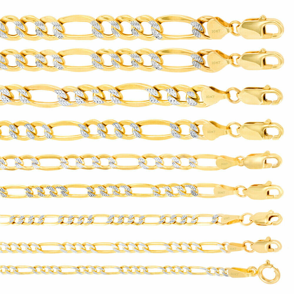 【送料無料】10K イエローゴールド イタリアンフィガロチェーン 約12mm 約66cm ネックレス ブレスレット JOERODEO 【JACOB＆CO ジェイコブ アンド コー/Aqua Master アクアマスター/Joe Rodeo ジョーロデオ/Techno by JPM テクノバイジェイピーエム 正規品販売店】
